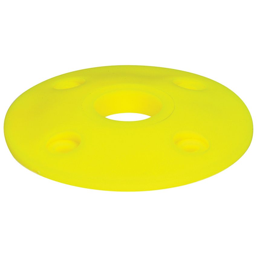 ALLSTAR PERFORMANCE ALL18438 Scuff Plate Plastic Fluorescent Yellow 4pk