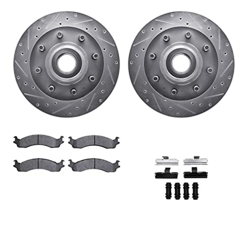 Dynamic Friction 7212-40153 Rotor Kit