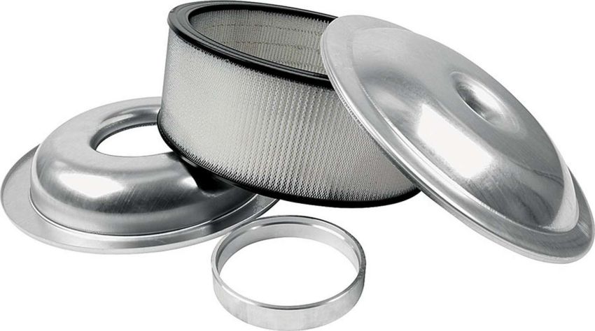 ALLSTAR PERFORMANCE ALL25916 LW 14in A/C Kit Plain 5in Paper Element