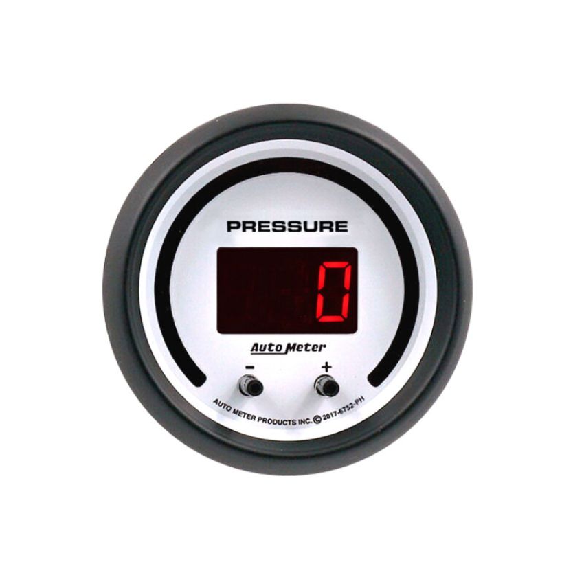 AutoMeter 6752-PH GAUGE, PRESSURE, 2 1/16