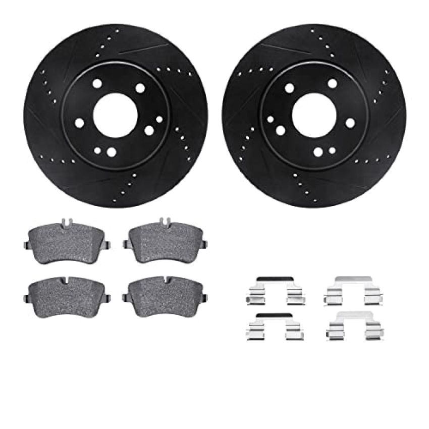 Dynamic Friction 8612-63059 Rotor Kit