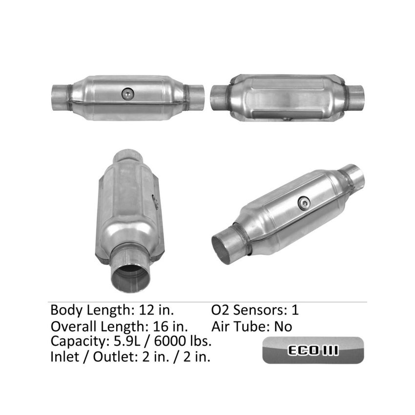 Eastern Catalytic 92624 Federal / EPA Catalytic Converter - Universal