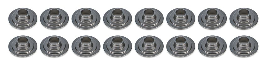 PAC RACING SPRINGS PACPAC-R641-16 Valve Spring Retainers - Tool Steel (16)