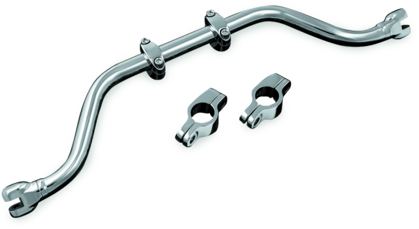 Kuryakyn 7503 Adjustable Mustache Bar For 91-17 Dyna Chrome