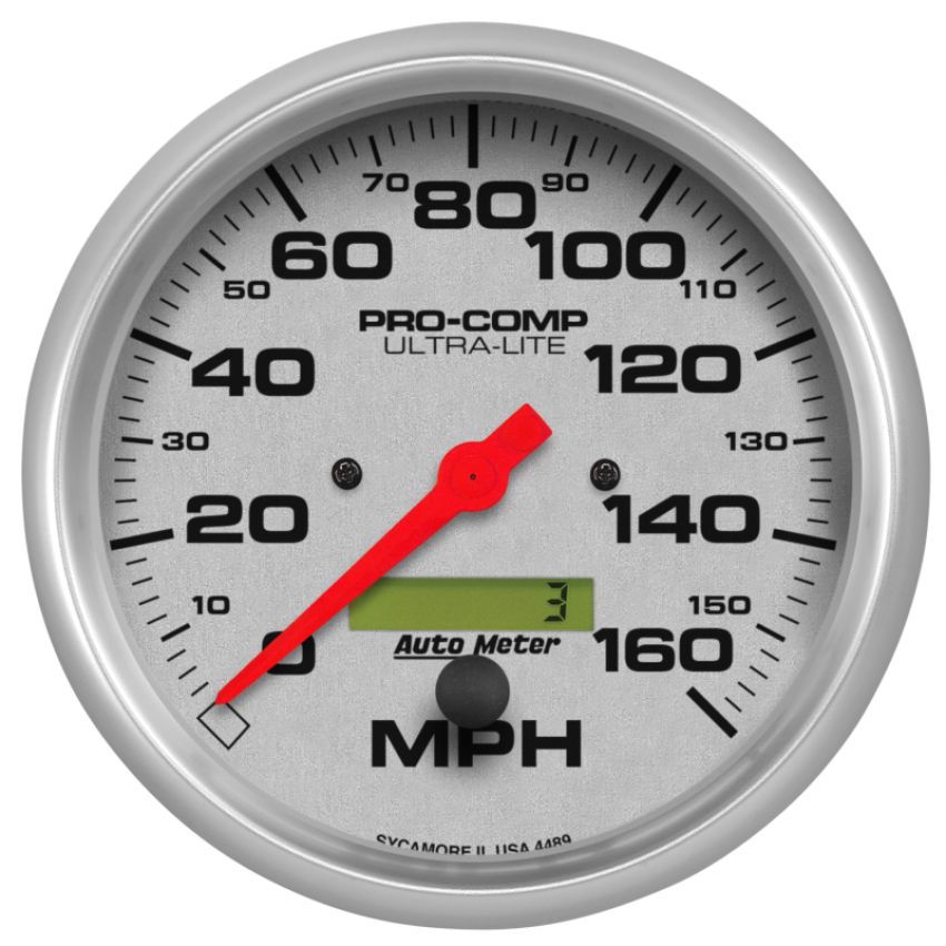 AUTOMETER ATM4489 5in Ultra-Lite Elec. 160MPH Speedometer