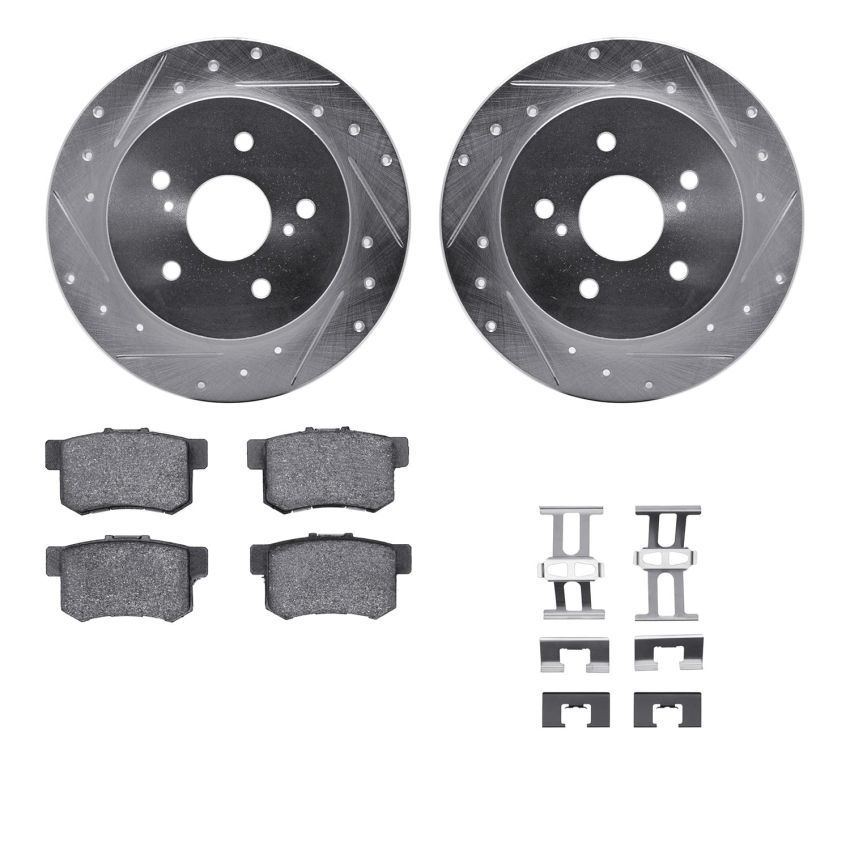 Dynamic Friction 7512-01006 Rotor Kit