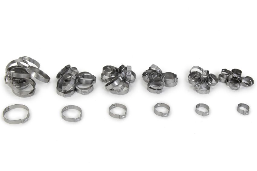 FRAGOLA FRG999170 Push Lock Clamps 50pk 10-Each  4an - 12an
