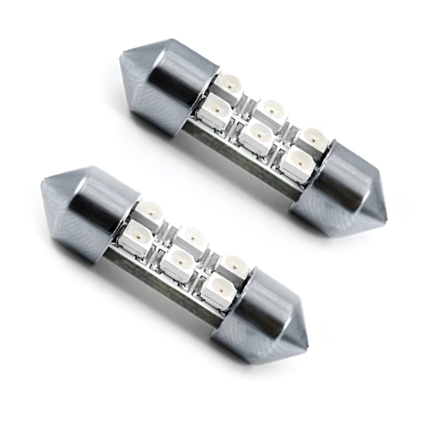 Oracle Lighting 5201-001 31mm 6 LED SMD Festoon Bulbs, Cool White, Pair
