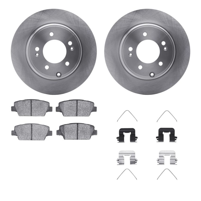 Dynamic Friction 6512-21185 Rotor Kit