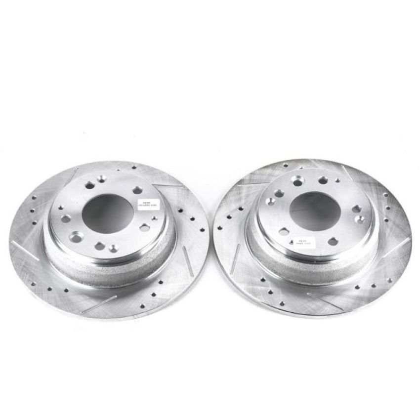 PowerStop JBR529XPR PowerStop Evolution Performance Drilled, Slotted & Plated Brake Rotor Pair