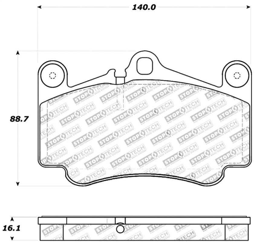 Stoptech 309.09160 Performance Brake Pads