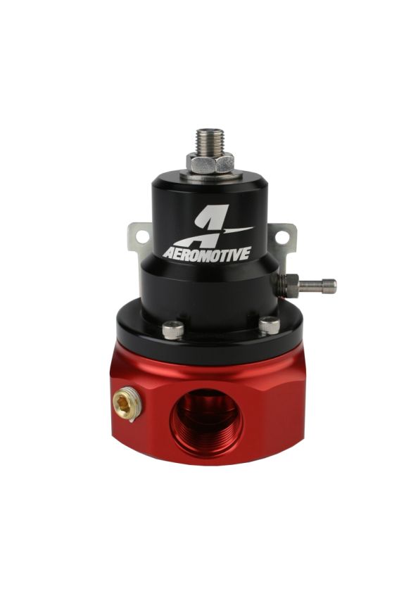 AEROMOTIVE AFS13224 4-Port Bypass Adjustable Regulator - 3-15psi