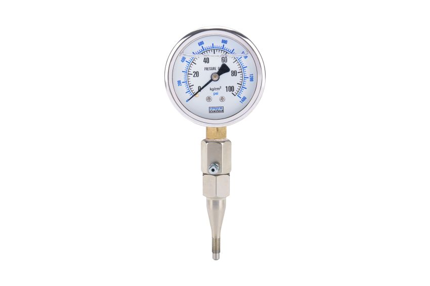 ALLSTAR PERFORMANCE ALL11020 Brake Pressure Gauge 360 Deg Rotation