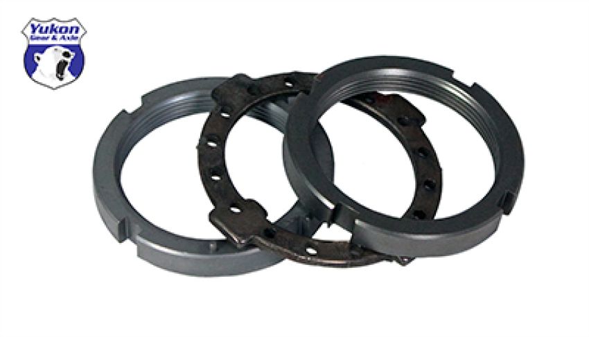 Yukon Gear & Axle AK D44-NUTS-CJ Yukon Gear Dana 30 / 44 Spindle Nut and Washer Kit Replacement