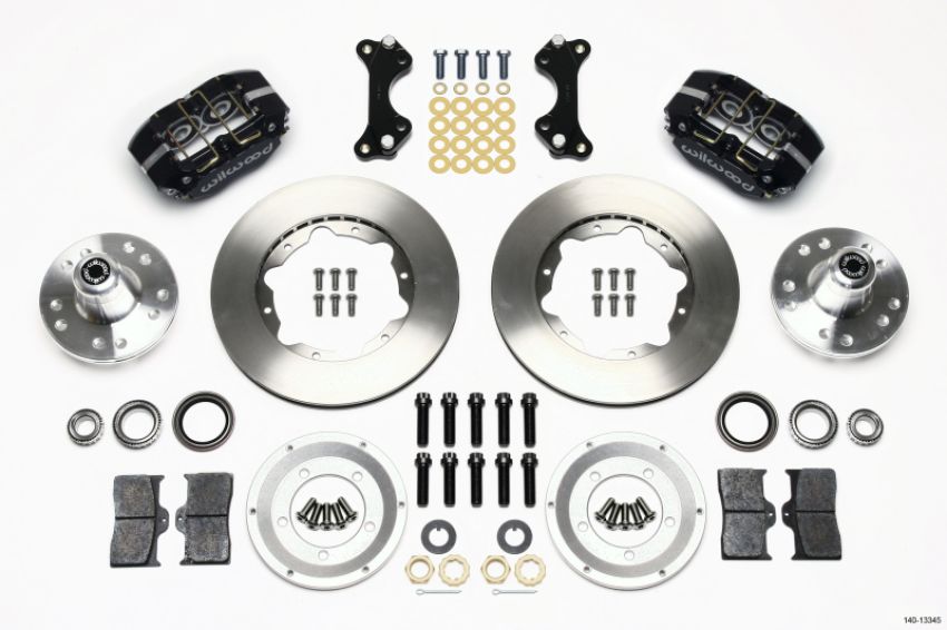 Wilwood 140-13345 Dynapro Dust-Boot Front Kit 11.00in WWE ProSpindle