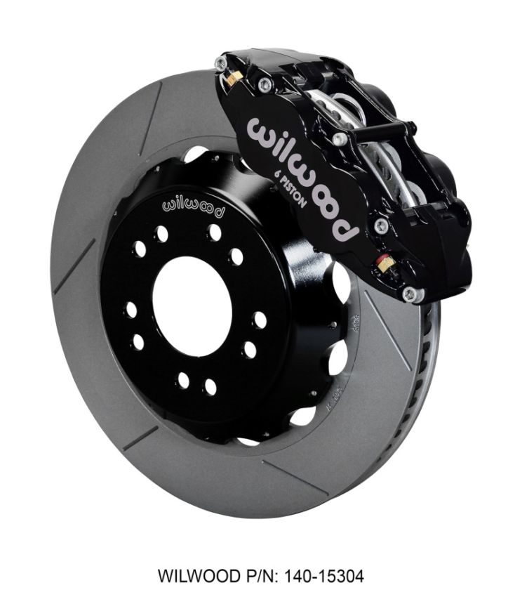 Wilwood 140-15304 Narrow Superlite 6R Front Hat Kit 14.00 63-87 C10 w/  Pro Spindles