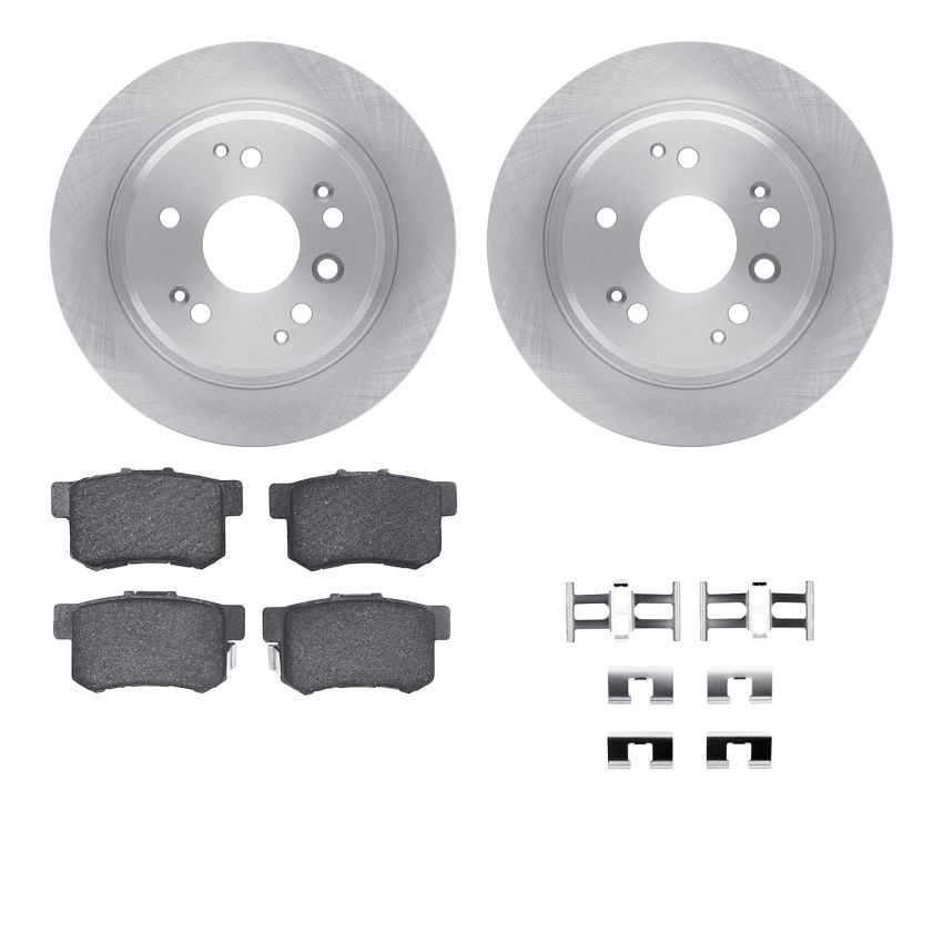 Dynamic Friction 6512-58104 Rotor Kit