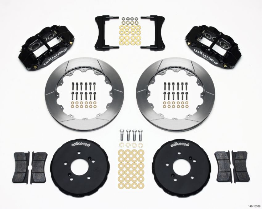 Wilwood 140-10309 Narrow Superlite 6R Front Hat Kit 12.88in Honda S2000