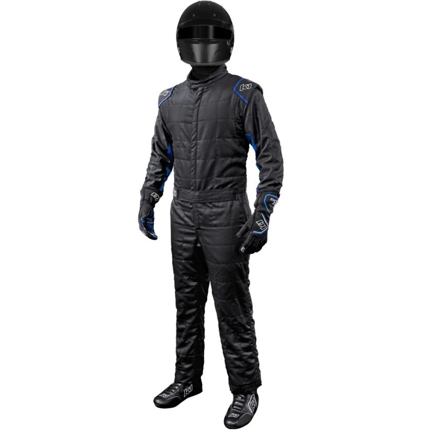 K1 RACEGEAR K1R20-OTL-NB-M Suit Outlaw Medium Black / Blue SFI 3.2A/5