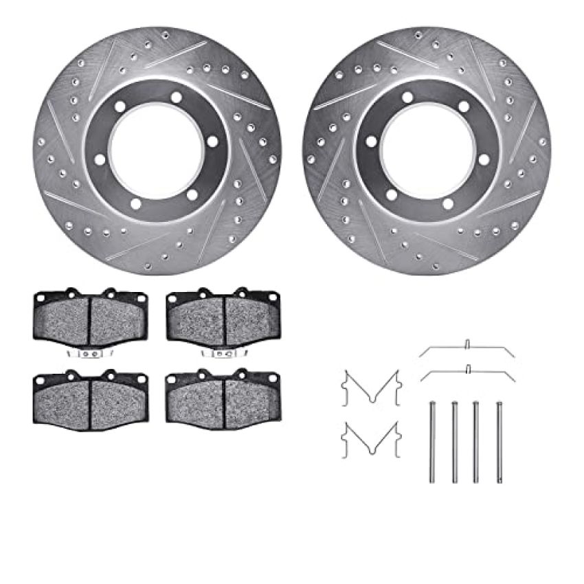 Dynamic Friction 7412-76007 Rotor Kit