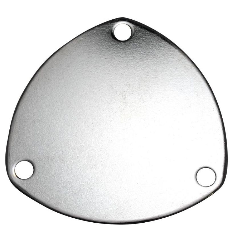 QTP 10400C 4in Bolt-On QTEC 3 Bolt Cover Plate