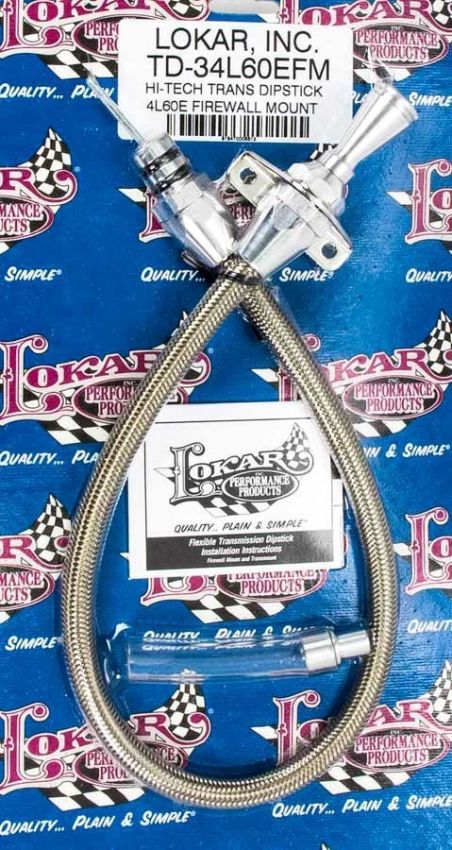 LOKAR LOKTD-34L60EFM 4L60E Firewall Mount Trans Dipstick