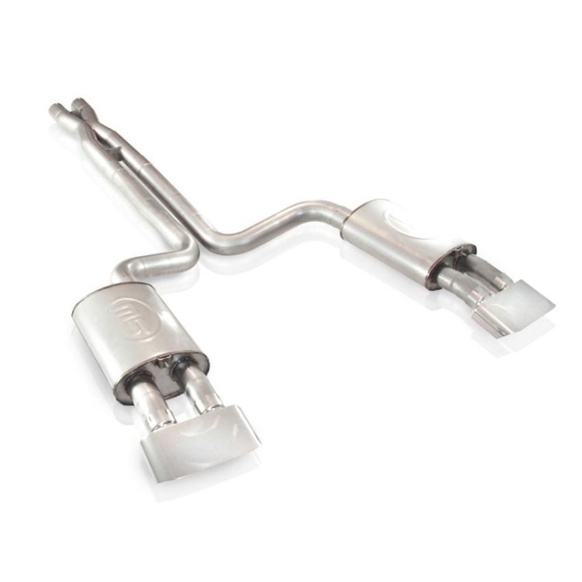 Stainless Works ZR1CHAMSW 1990-95 Corvette ZR1 3in Exhaust X-Pipe Chambered Mufflers Tips