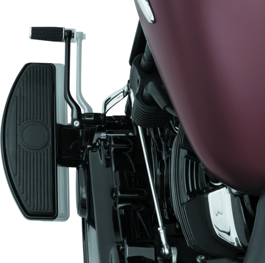 Kuryakyn 7508 Driver Floorboard Spacers 18-Up Softail Models Gloss Black