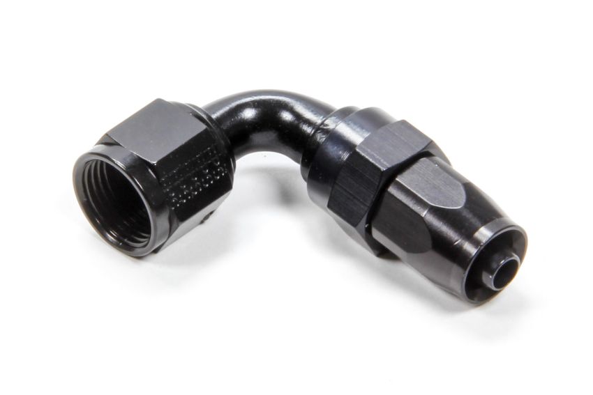 FRAGOLA FRG229007-BL Hose Fitting #8 90 Deg. to #6 Hose Black