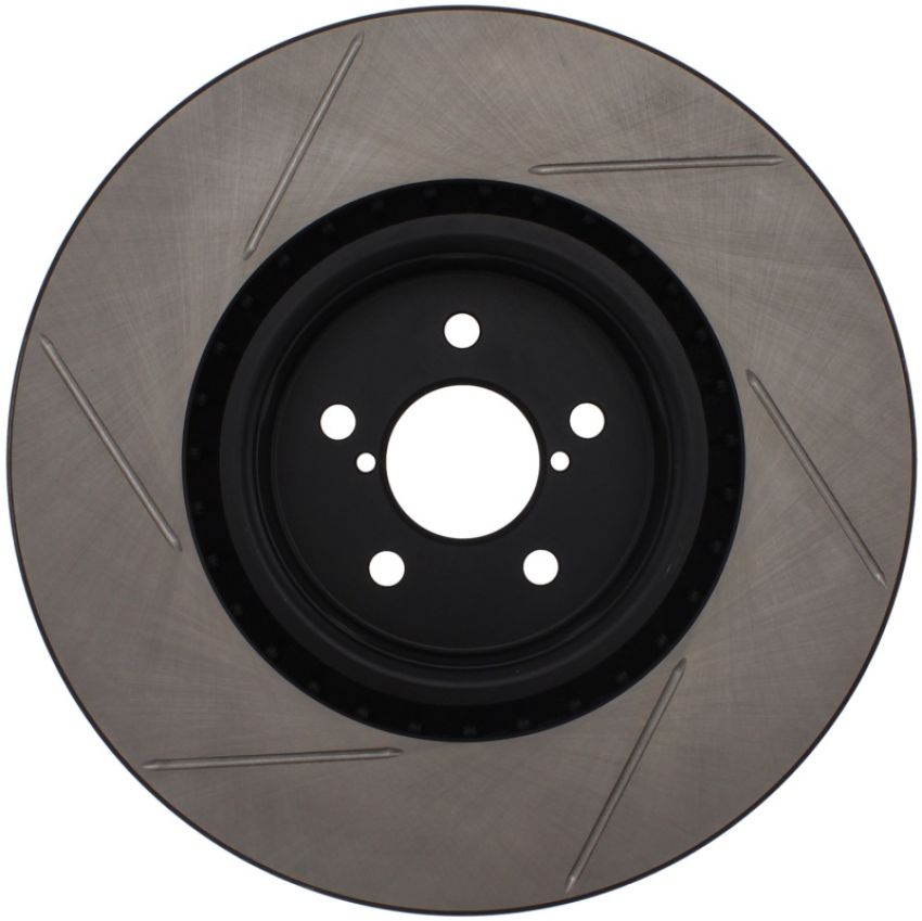 StopTech Power Slot 04 STi Front Left SportStop Slotted Rotor