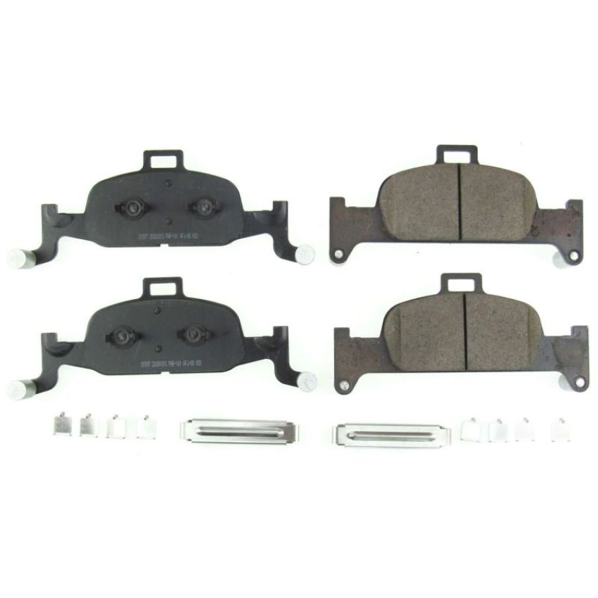 PowerStop 17-1897 PowerStop - Z17 Low-Dust Ceramic Brake Pads with Hardware