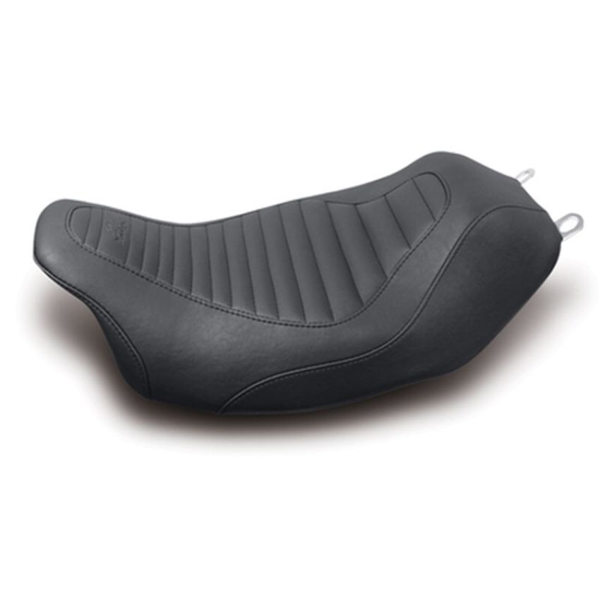 Mustang Motorcycle 76713 Mustang 08-21 Harley Electra Glide Std, Rd Glide, Rd King, Str Glide Tripper Solo Seat - Black