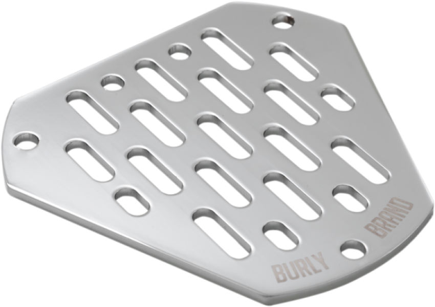 Burly Brand 0206-0181-CH Hex Faceplate MX -Chrome