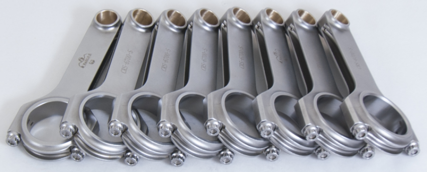 EAGLE EAGCRS67003DL19 BBC 4340 Forged H-Beam Rods 6.700in w/L19 Bolts