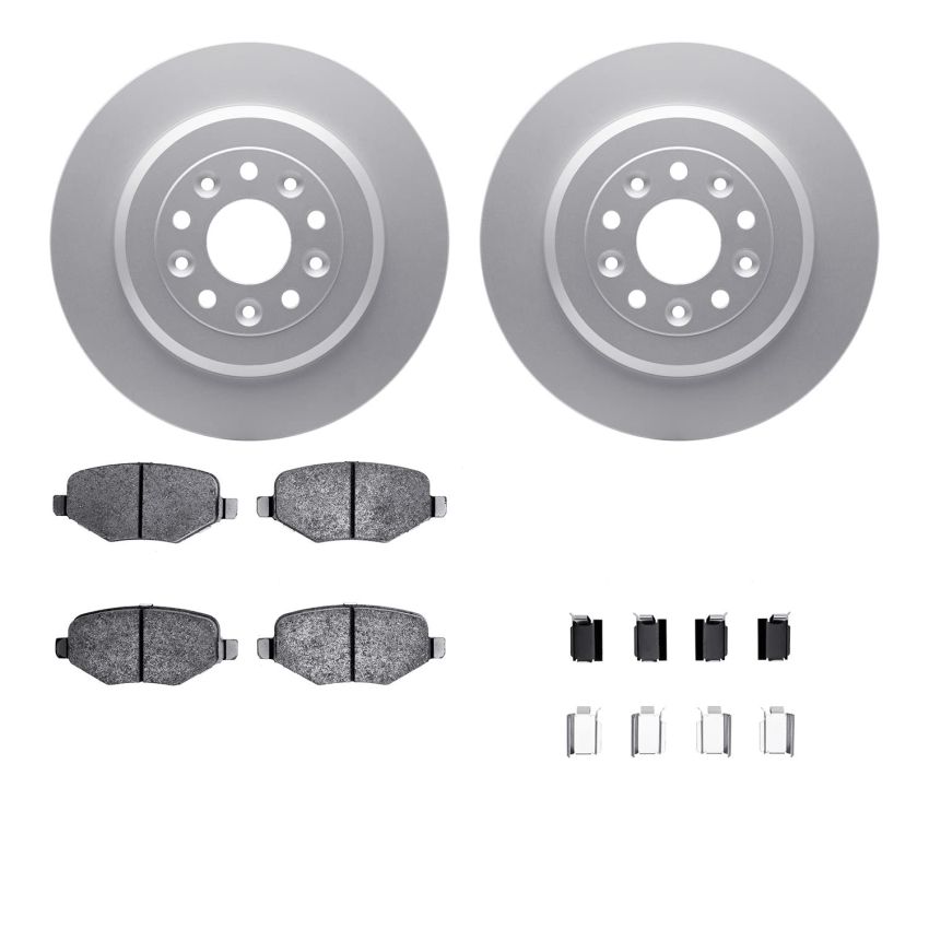 Dynamic Friction 4512-99087 Rotor Kit