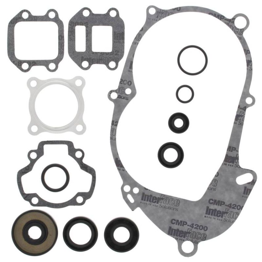 Vertex Pistons 811601 Vertex Gaskets 90-09 Yamaha PW50 Complete Gasket Kit w/ Oil Seals