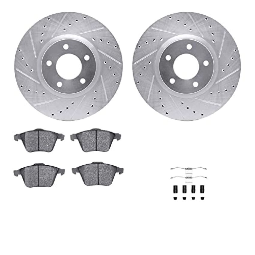Dynamic Friction 7512-80038 Rotor Kit
