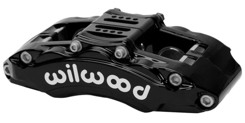Wilwood 120-14850-BK Caliper - AT6 Lug Mount Black 1.75in/1.38in/1.38in Piston .75in Rotor - Right Side