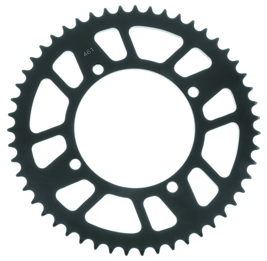 BikeMaster 965018 Kawasaki Rear Steel Sprocket 420 54T - Black