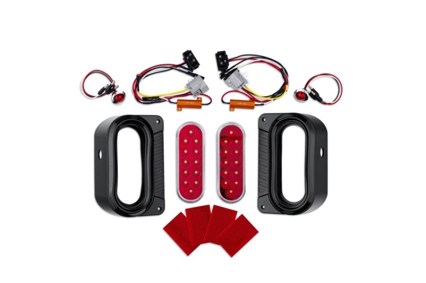 Rugged Ridge 11652.03 07-18 Jeep Wrangler JK 2-Door and 4-Door Unlimited  Flush Mount Tail Light