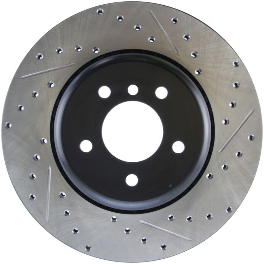 Stoptech 127.34072L Slotted & Drilled Sport Brake Rotor