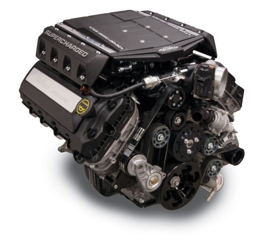 Edelbrock 46890 Crate Engine Supercharged Gen2 Coyote 5.0L w/8-Rib Belt Drive & Electronics (R2650-DP3C)
