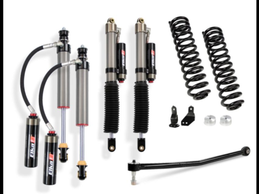 Cognito 220-P1133 17-19 Ford F-250/350 SD 4WD 2in Elite Leveling Kit w/ 2.5 Elka Remote Reservoir Shocks