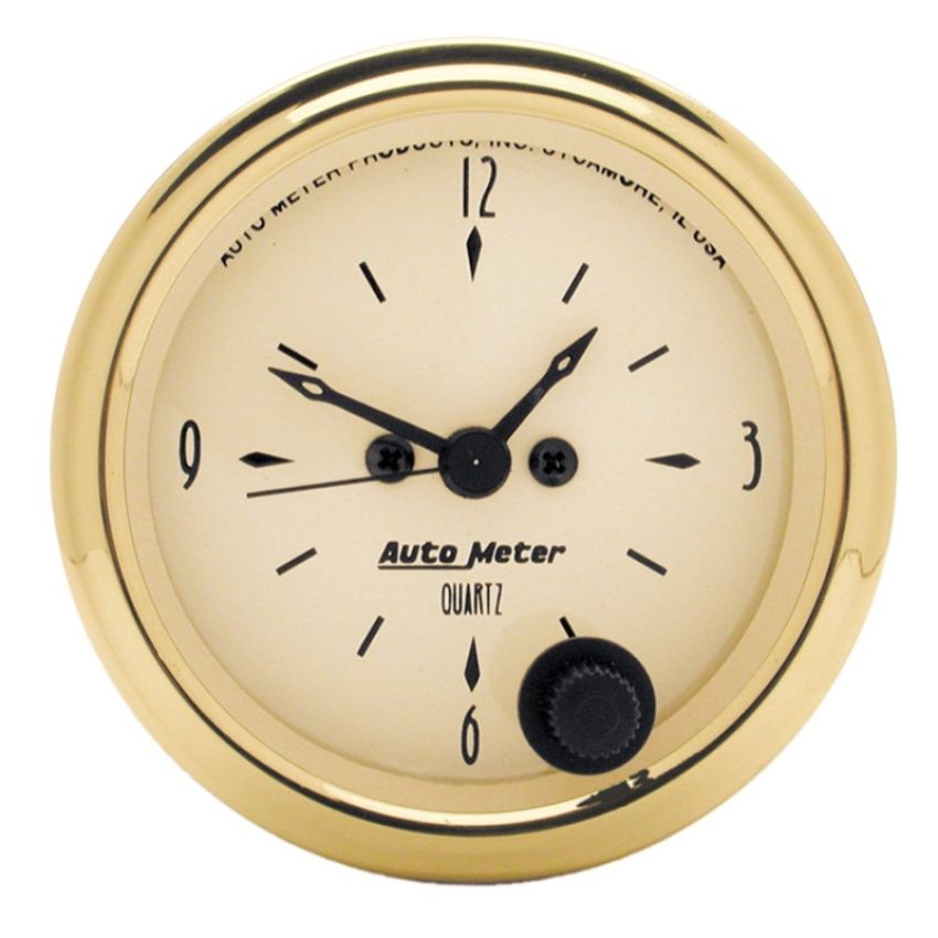 AutoMeter 1586 GAUGE, CLOCK, 2 1/16