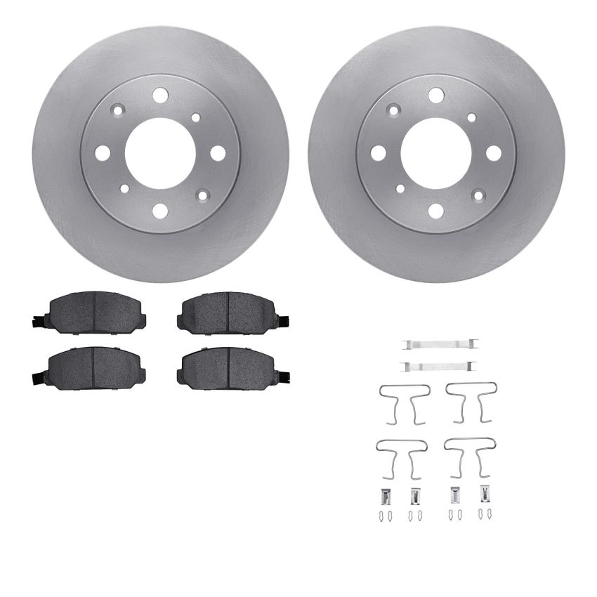 Dynamic Friction 6512-59132 Rotor Kit