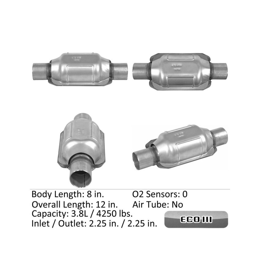 Eastern Catalytic 92465 Federal / EPA Catalytic Converter - Universal