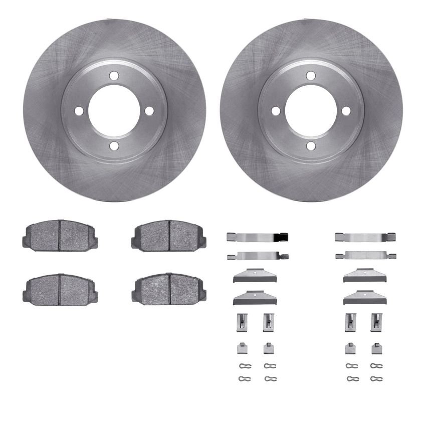Dynamic Friction 6512-76119 Rotor Kit