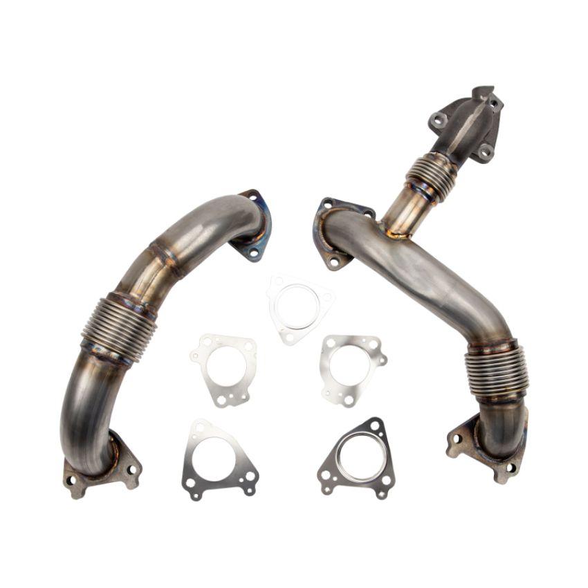Wehrli WCF100197 11-16 Duramax LML Stainless 2in Up Pipe Kit w/ Gaskets