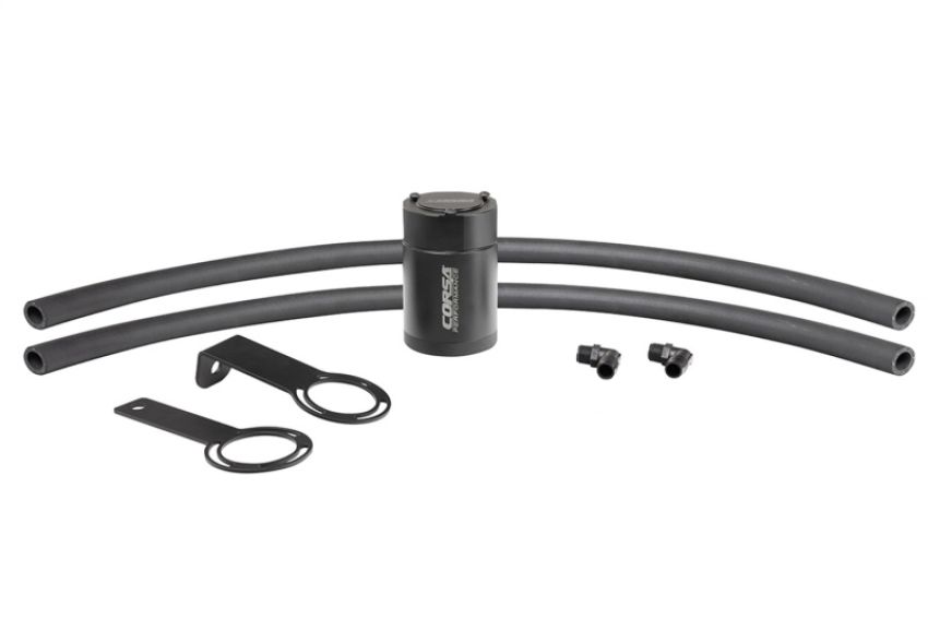 Corsa Performance CC0017 CORSA Performance 5/8in. Universal 3 oz. aluminum oil catch can with mounting br