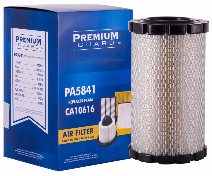 PRONTO FILTERS PA5841 | Fits 2012-09 Ford Escape, 2011-09 Mercury Mariner, 2011-09 Mazda Tribute | PG Engine Air filter